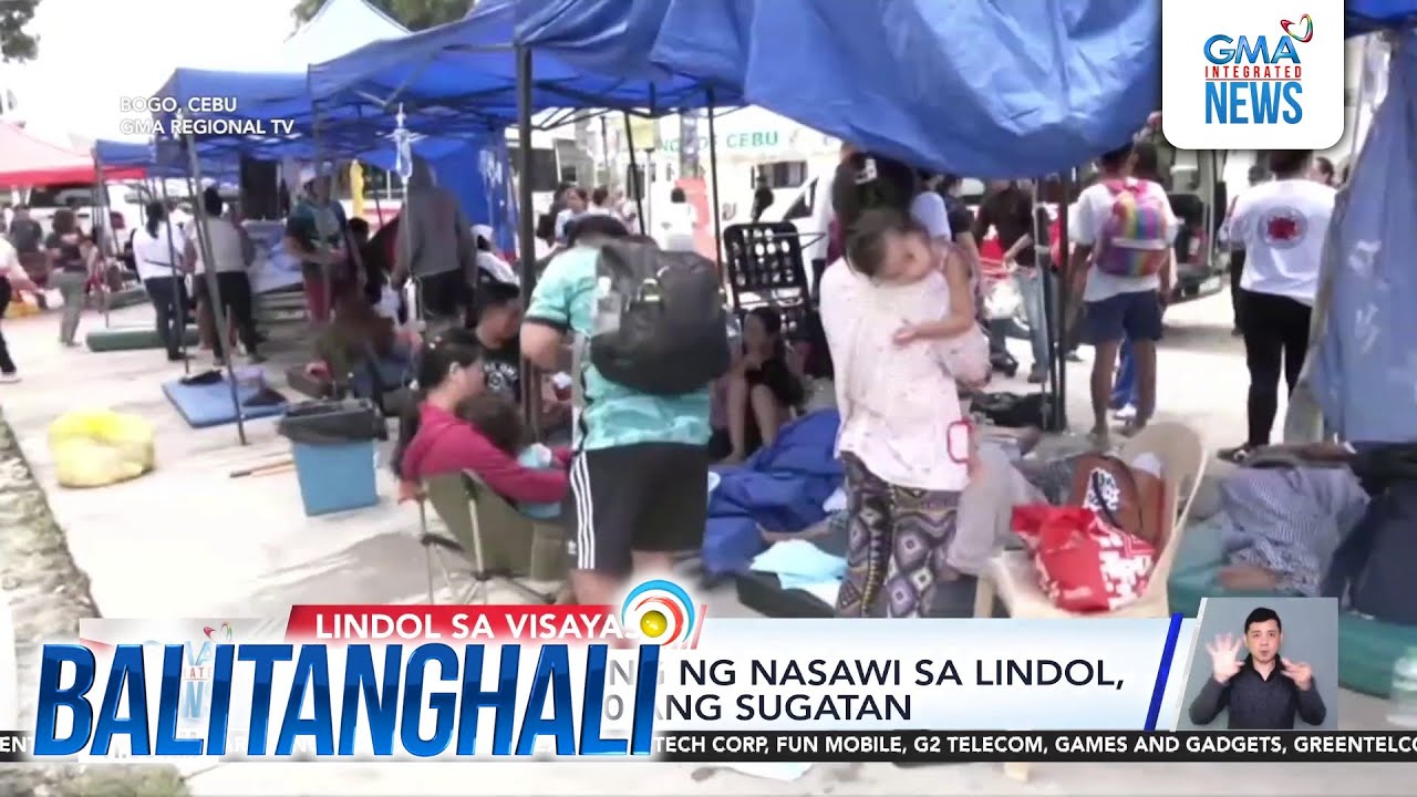 Bogo City residents remained outside in fear of aftershocks | Balitanghali