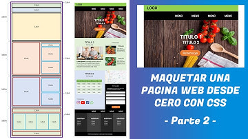 Maquetar una PAGINA WEB desde cero con HTML y CSS 🤪 Parte 2