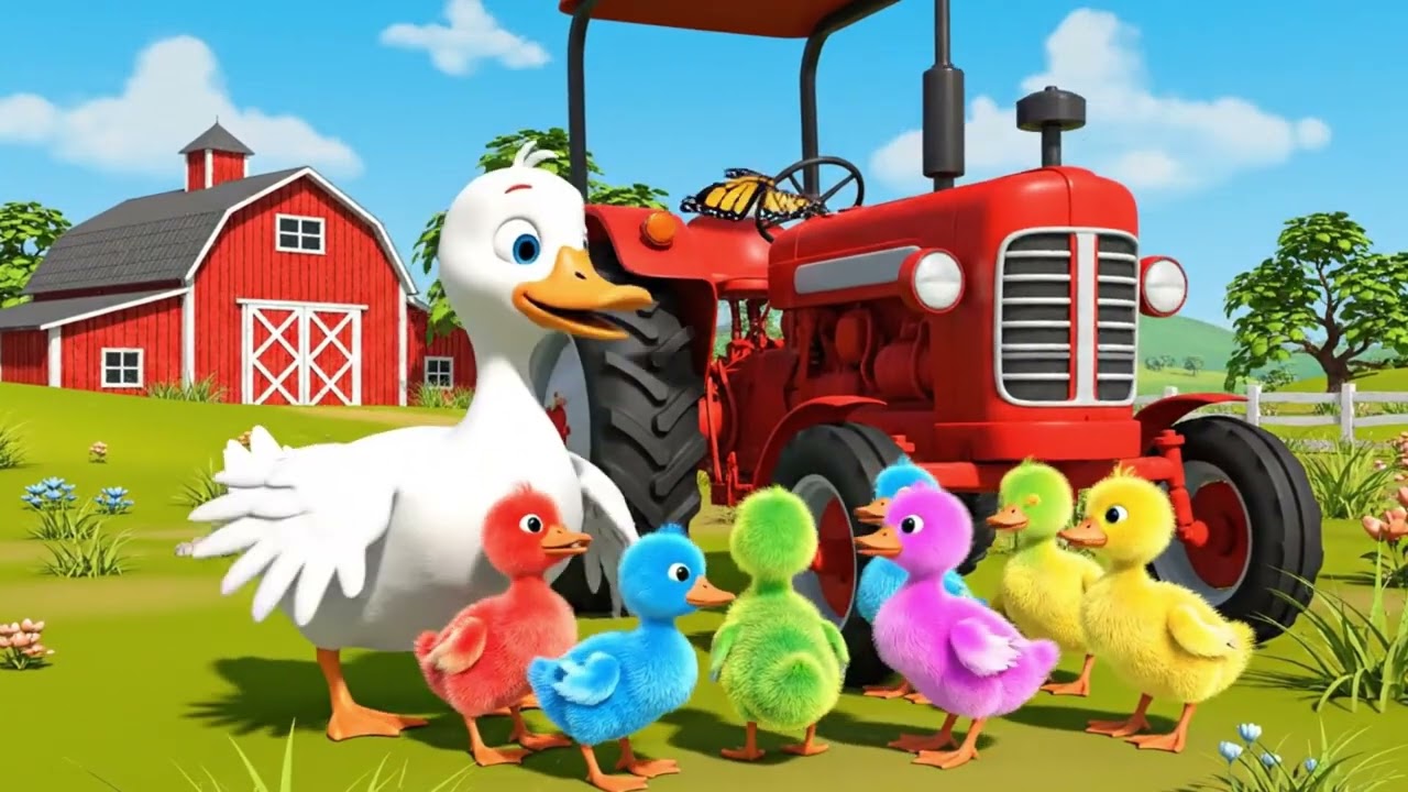 Animal Song - Five Little Ducks