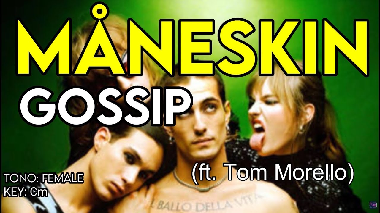 Gossip maneskin tom morello