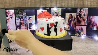 surprise box cake l alfresco cakes l alibag