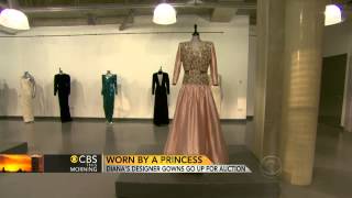 Princess Diana's dresses to be sold at auction