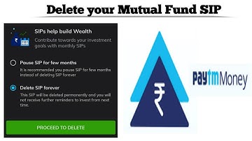 How to Delete your SIP Mutual fund on PayTm Money app | Discontinue Mutual Fund SIP | Techno Logic