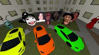 Too Much Nextbots chase me in Liminal Hotel Part 56