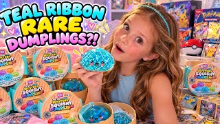 I Got TEAL RIBBON DUMPLINGS! 🩵💙 RARE SURPRISE! 😱 #viral #video #trending #trend #fyp #funny #comedy 