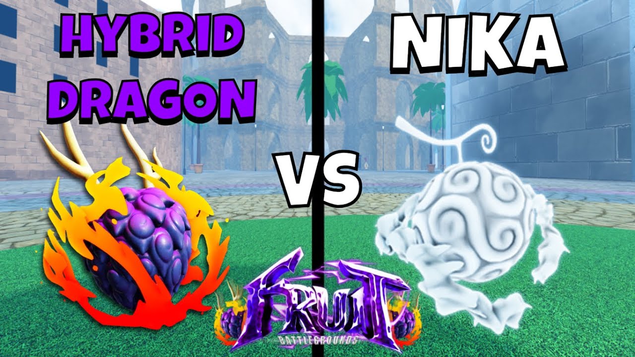 HYBRID DRAGON VS NIKA  FRUIT BATTLEGROUNDS 