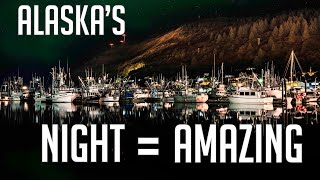 Night Life on Kodiak Island is Surreal!! (Living Alaska 040)
