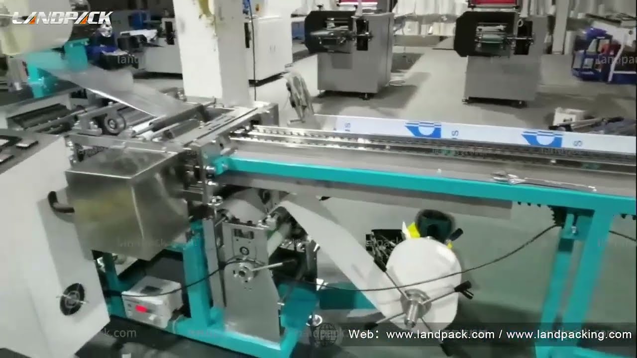 Automatic Medical Swab Packing Machine Speed Adjustable (swab packaging machine)