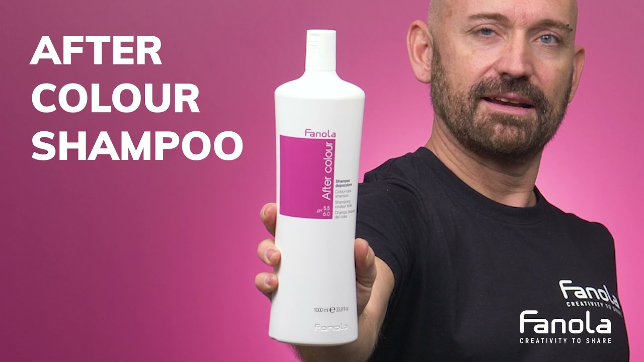 Fanola After Colour Professional Shampoo - YouTube