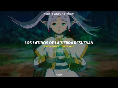 Sousou no Frieren Opening 2 Full || Haru - Yorushika || AMV sub español