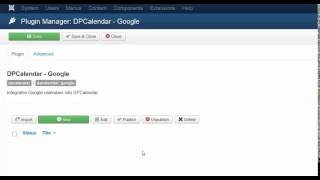 Adding Google Calendars to DPCalendar