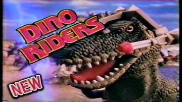 Dino Riders Commercial 1989