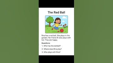 The red ball sound words comprehension #reading sound words with meaning let