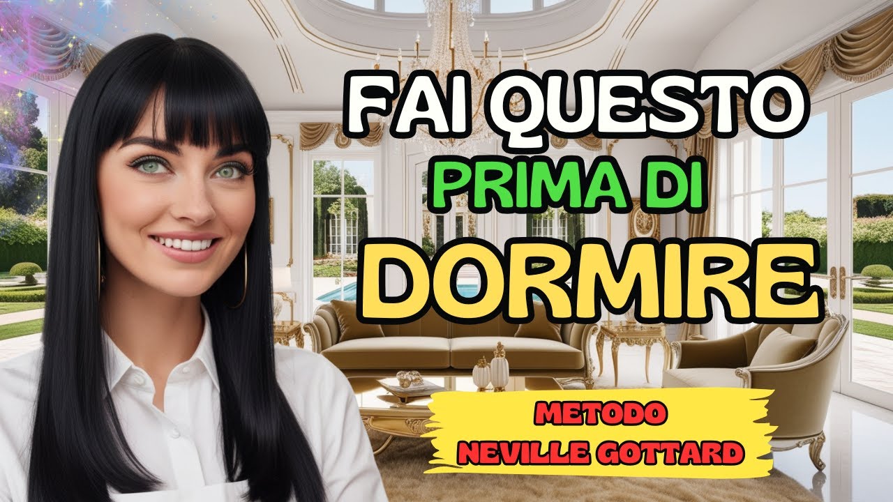 Tecnica Potente per Ottenere Tutto Ciò che Desideri – Metodo Neville Goddard
