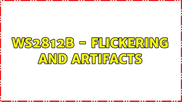 WS2812B - flickering and artifacts (2 Solutions!!)