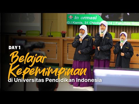 Day 1 - Belajar Kepemimpinan di UPI Lead Champs #3 2024 | SDIT Insantama Bogor