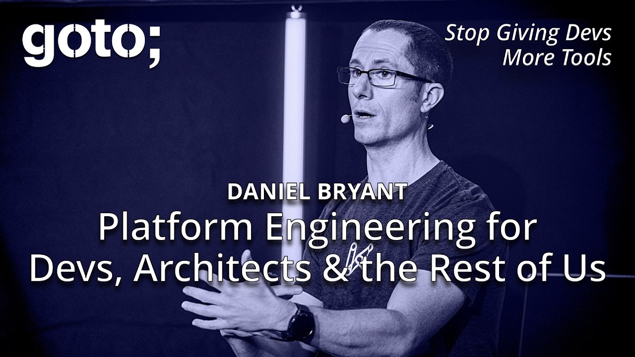 Platform Engineering for Developers, Architects & the Rest of Us