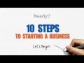 10 Steps to Starting a Business