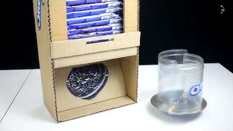 How to Make OREO Vending Machine for Kids