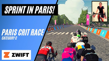 Sprint for the Podium in Paris // Zwift Racing // Category C