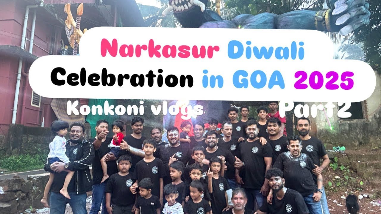 Narkasur Celebrations In Goa 2025🔥|| Diwali Celebration In Goa 2025 😍|| Part 2|| Akhem Boys || #goa 