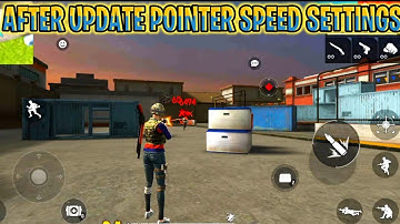 AFTER UPDATE POINTER SPEED SETTING 🔥 BEST POINTER SPEED FOR HEADSHOT || POINTER SPEED SETTING