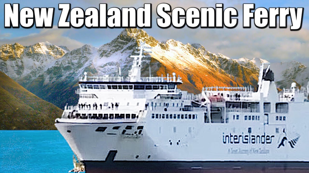 🇳🇿Riding the New Zealand's Most Scenic Ferry (Wellington→Picton) | The Interislander Kaiarahi