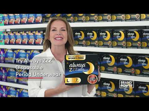 Try Always ZZZ Disposable Period Underwear | Our Ultimate Leakage Protection