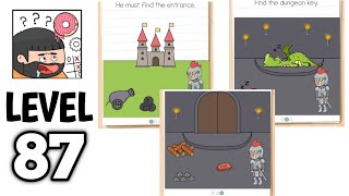 Brain Test 5 Level 87 – All Parts Walkthrough