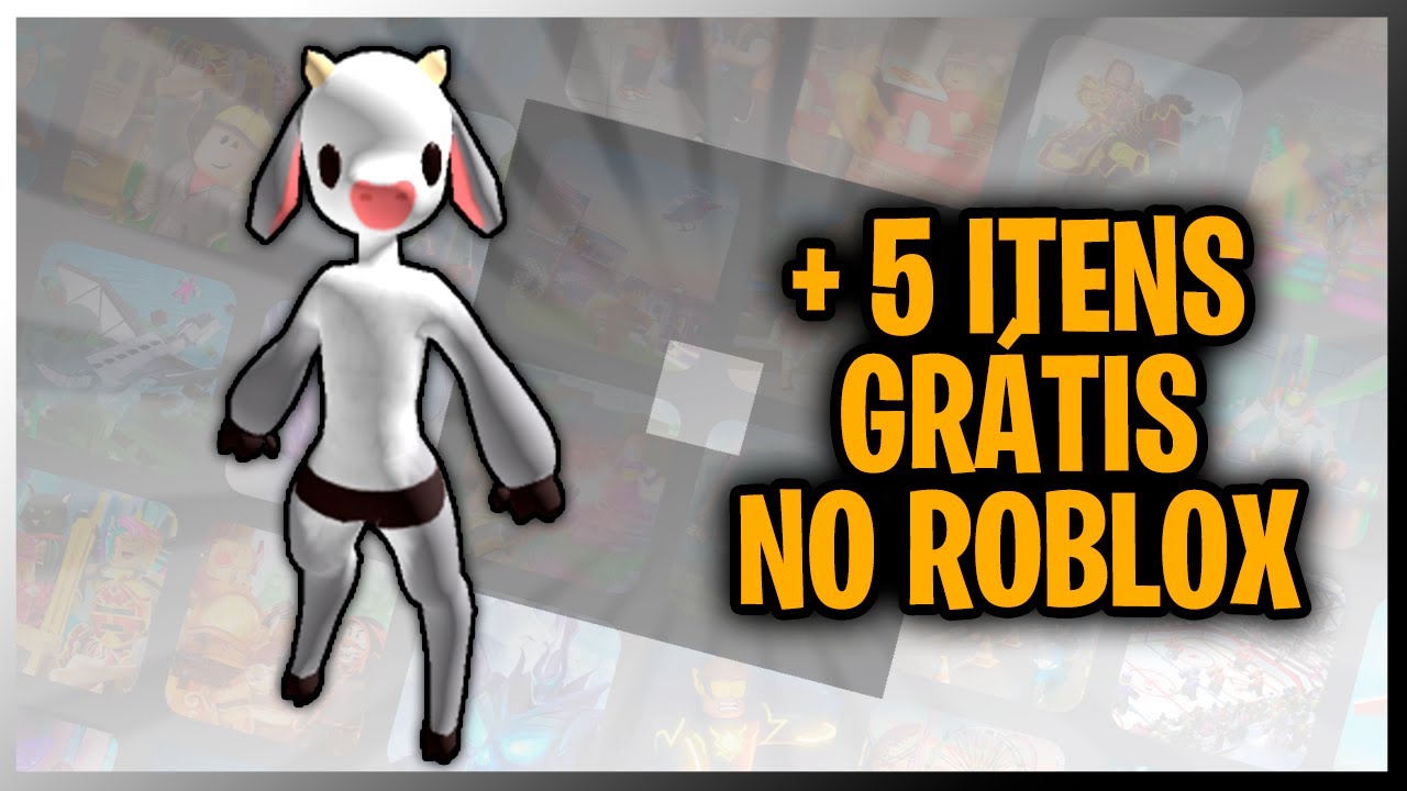 COMO NOVO CABELO + 5 ITENS GRÁTIS NO ROBLOX I ITEM GRATIS NO ROBLOX 