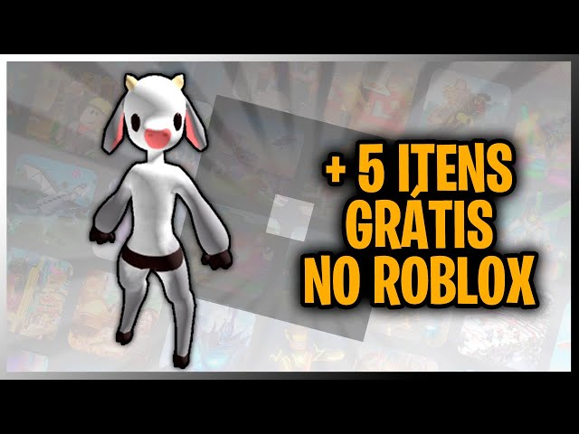 NOVO* Mini avatar GRÁTIS 😱 20 ITENS GRATIS ROBLOX 🎁 COMO FICAR SEM CABEÇA  