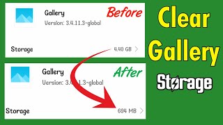 How To Delete Gallery App Data | Mi Gallery Storage Problem | Clear Data Gallery Xiaomi screenshot 1