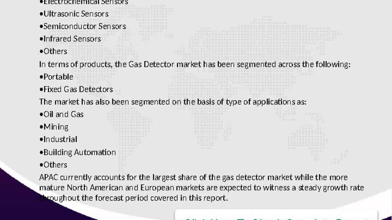 Gas Detector Market Analysis YouTube