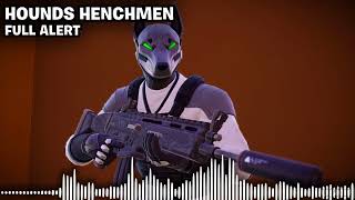 Fortnite Hounds Henchmen Vocals & Voice-Lines With Musical Stinger Simpsons Season