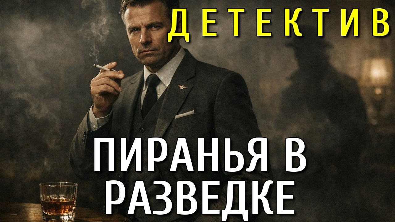 🆓 АУДИОКНИГА ПОЛНОСТЬЮ ✅ ДЕТЕКТИВ: Пиранья в разведке ч.1. Мазур | Слушать полную аудиокнигу