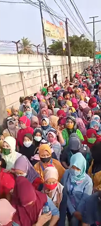 Aksi Demo Di Serang