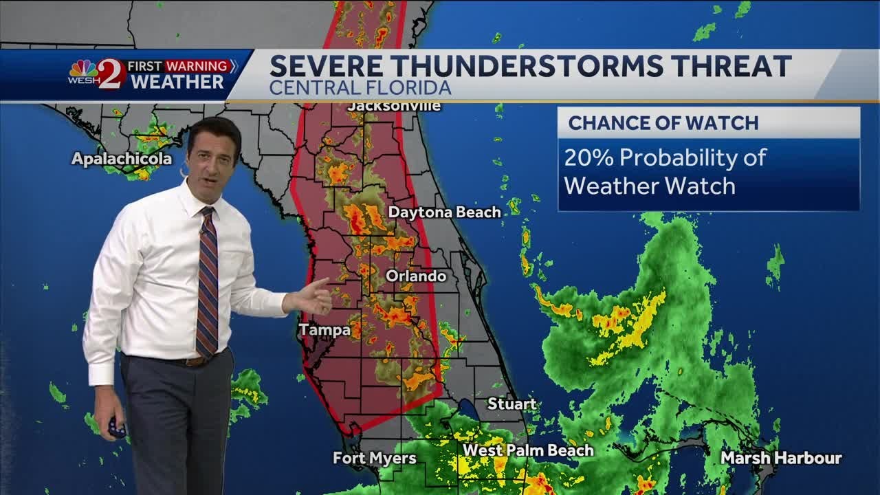 Impact Weather: Severe thunderstorms make their way across Central ...
