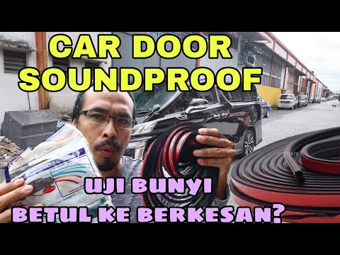 Video: Apakah penebat bunyi terbaik untuk kereta?