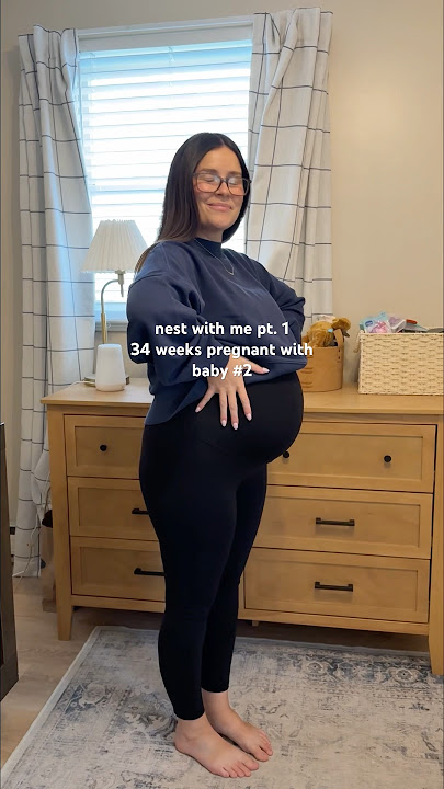 nest with me whether I want to or not 🤭🍼 #nesting #pregnancy #baby #mom #vlog #pregnant #babies