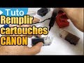 [TUTO] Remplir les cartouches d'encre de son imprimante Canon