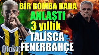 Mourinho anlaştı Talisca Fenerbahçe'de !! 3 Yıllık Szymanski Yerine..