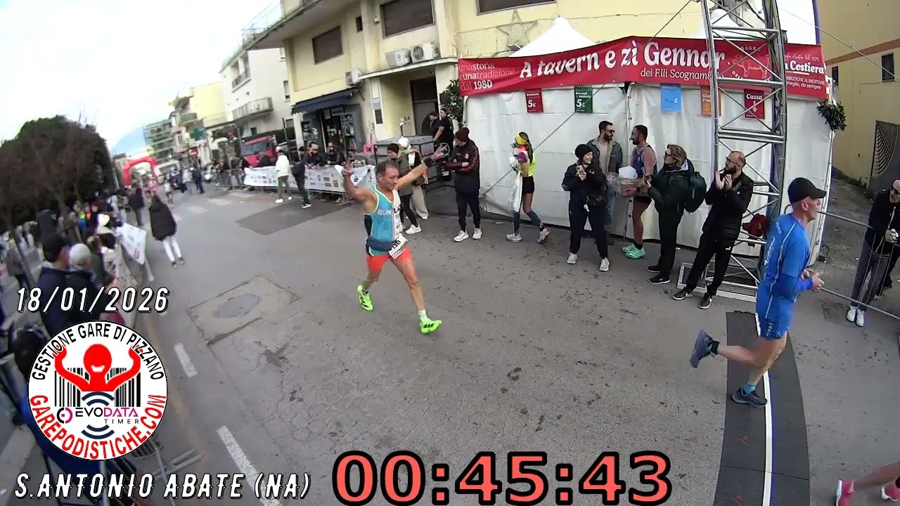 18 01 2026 SANT ANTONIO ABATE NA 10KM