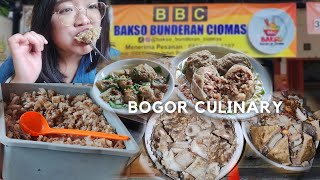 NYOBAIN BAKSO BUNDERAN CIOMAS BOGOR | Tulang Rangu dan Daging Melimpah Banget Bakso BBC