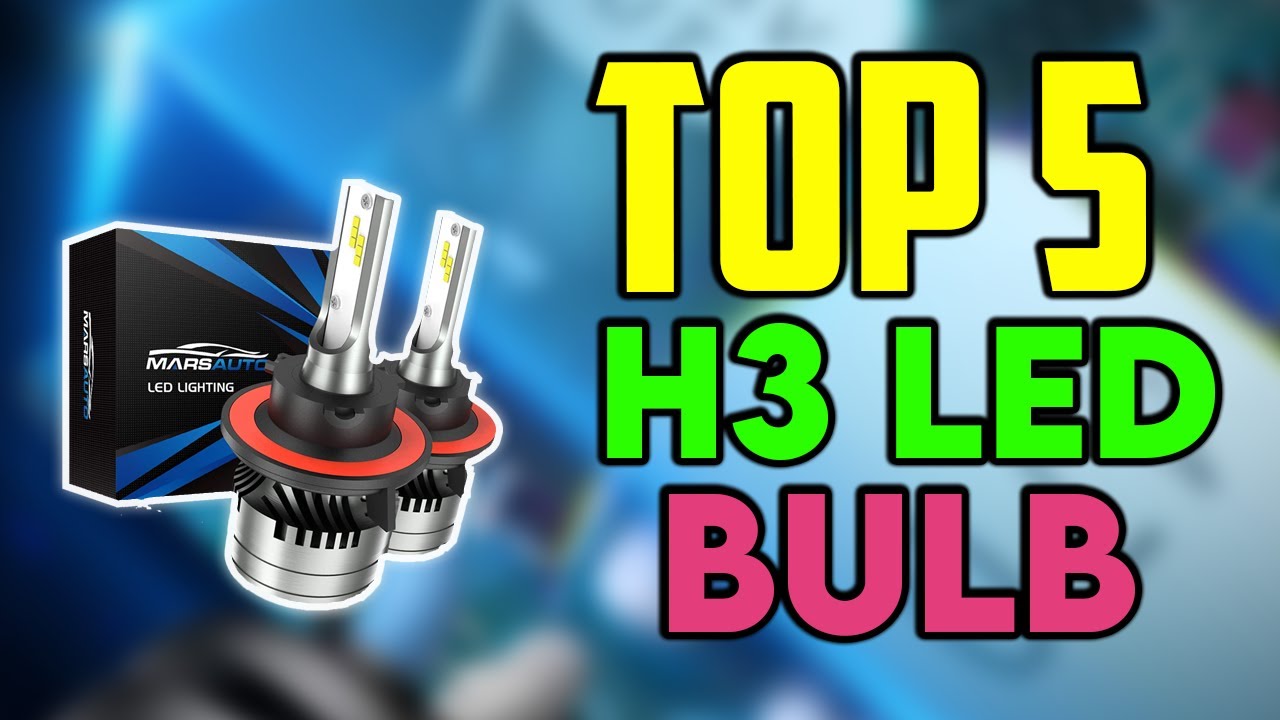 ✅ Best H3 Led Bulbs In 2021 | H3 12V 55W Led Replacement For Fog Light