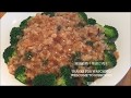 蚝油虾西兰花,清香清爽爆美味。Garlic Broccoli and Shrimp with oyster sauce