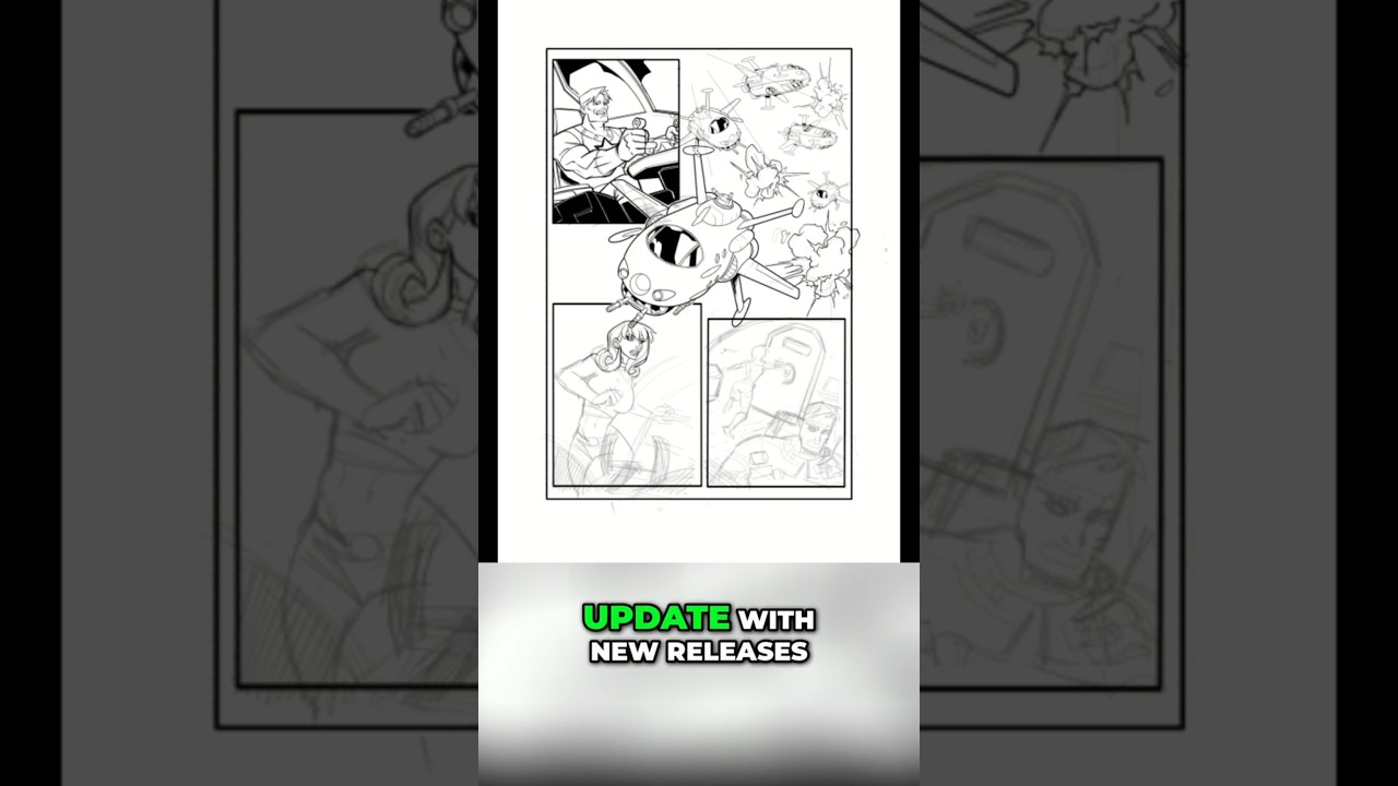 Don't Overthink Your Comic Keep it Simple #art #comics #comicbooks #indiecomics  #illustration