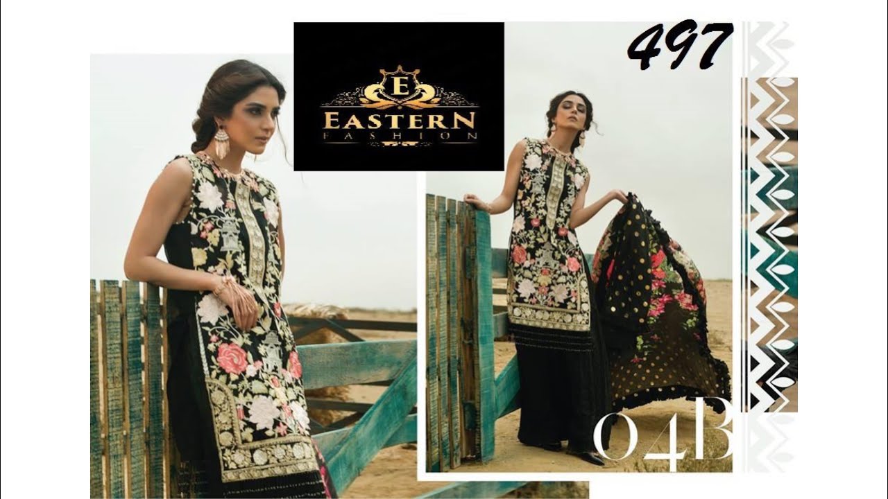 D.NO 497 | Crimson Replica | Whole Sale Market | Karachi | Eastern Fashion