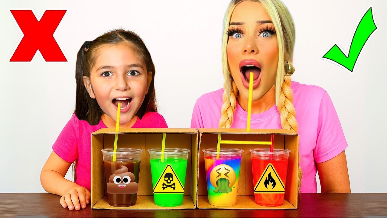 TRINKE NICHT das FALSCHE MYSTERY GETRÄNK 😳 (geht schief)