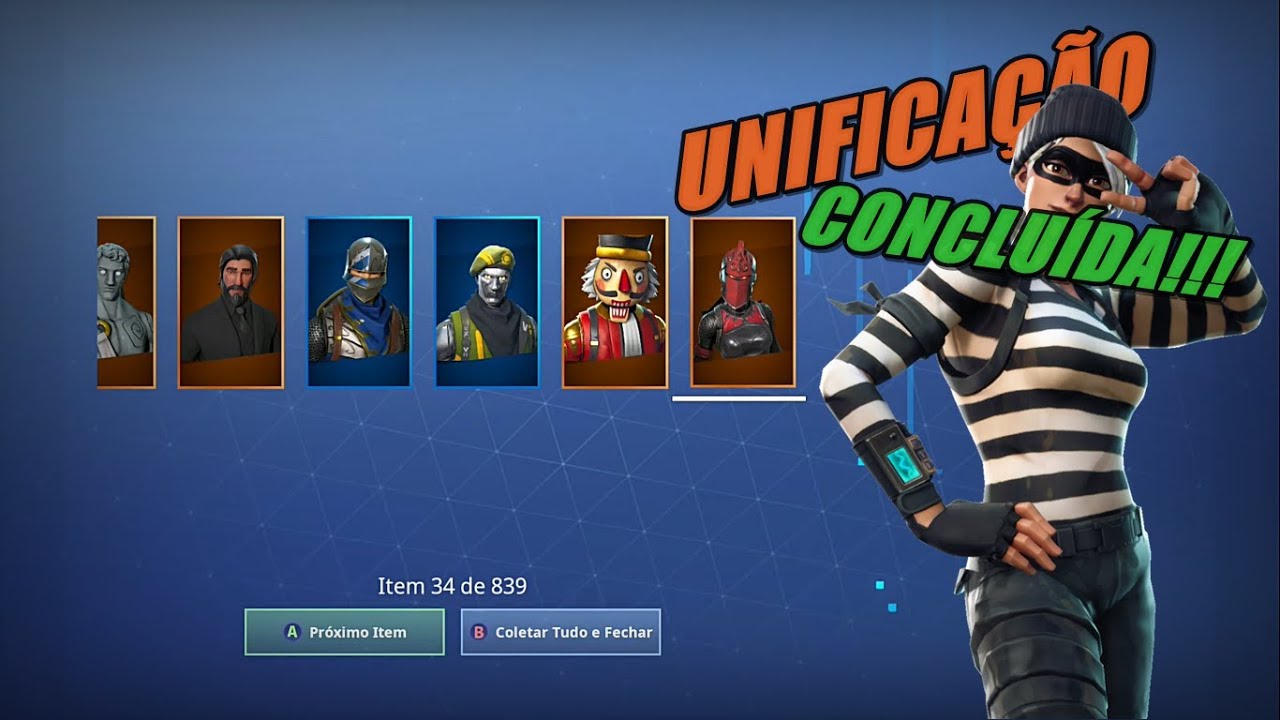 Unificação De Contas Fortnite Vai Voltar