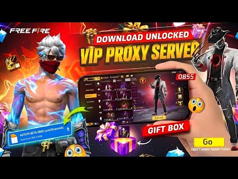 How To Download OB55 VIP Proxy Server ? 😲 | *All Problems Fixed!* 😱🔥